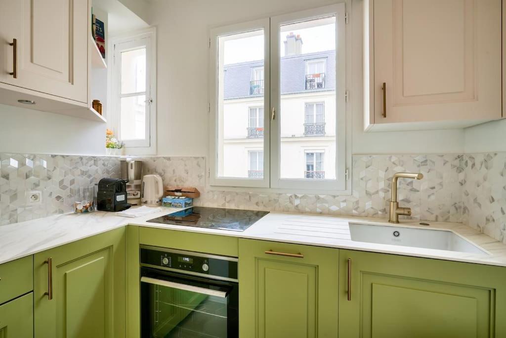 Superbe Appartement A 2 Min A Pied De La Station De Metro Paříž Exteriér fotografie
