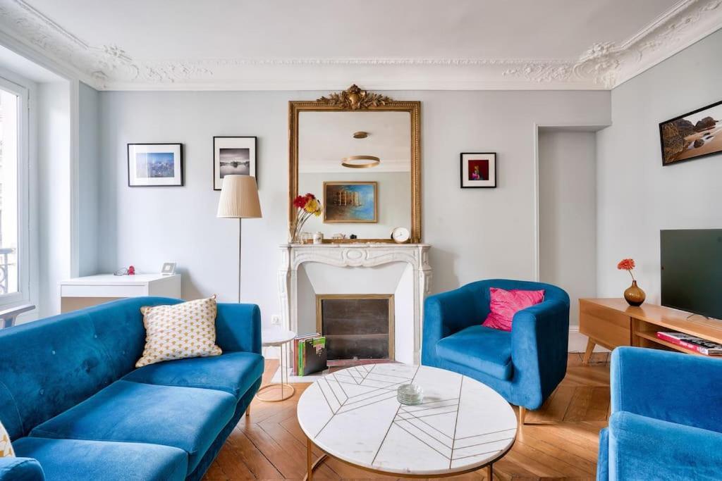 Superbe Appartement A 2 Min A Pied De La Station De Metro Paříž Exteriér fotografie